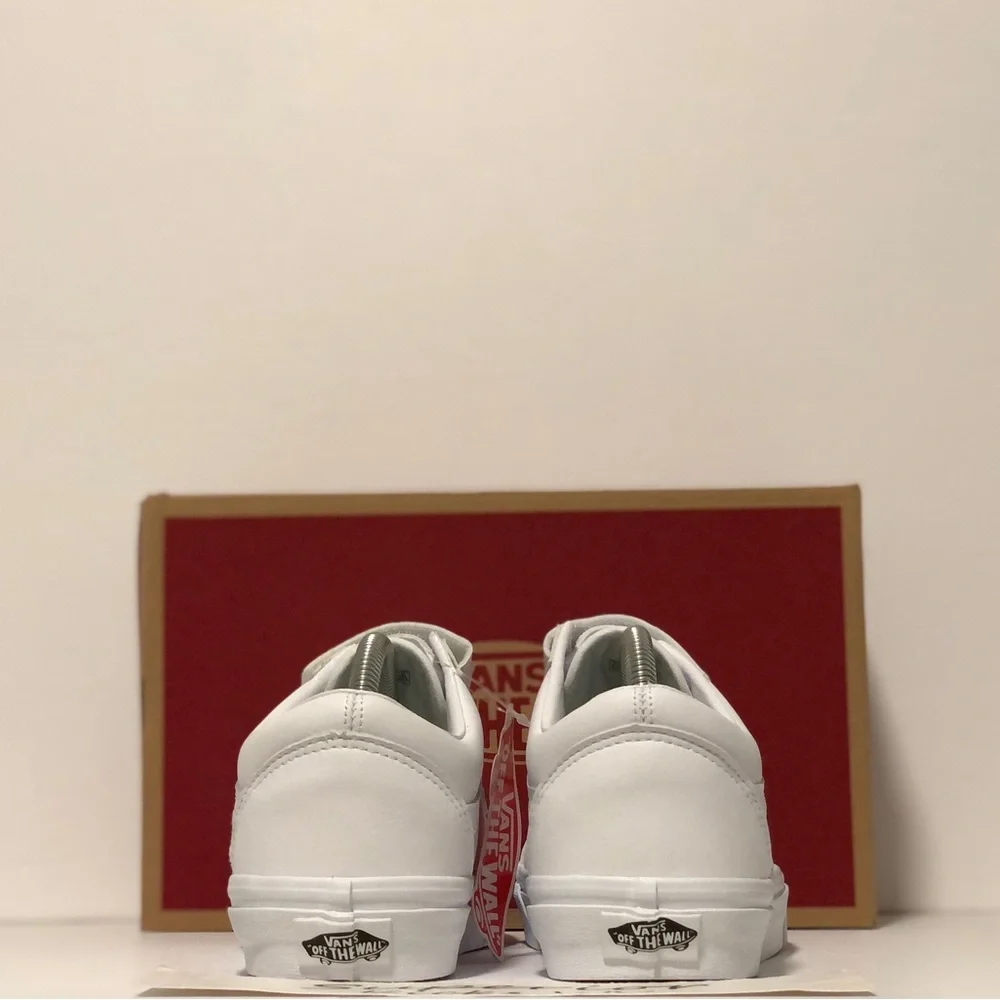 Vans Old Skool V (Leather) “True White” - Picture 4 of 6